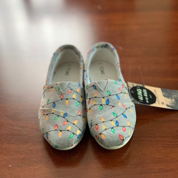 NWT Toms Classic Tree Lights Print - Picture 2 of 6